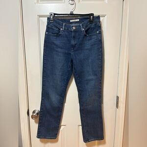 Levi's Classic Blue Straight Leg Jeans